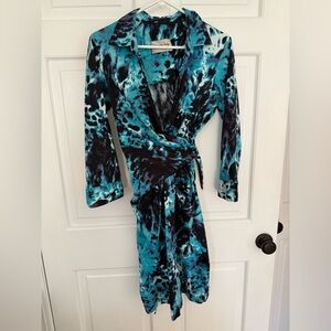 Samantha Sung Wrap Dress size 8